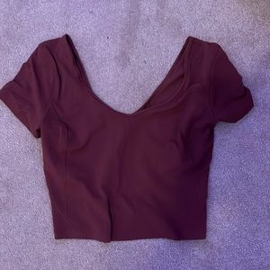 lululemon top, lululemon align t-shirt